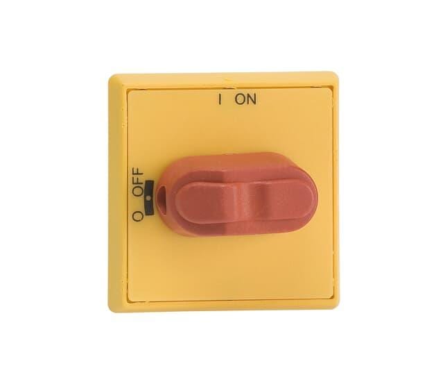 ABB - Mando con escudete OHYS1AH1 rojo amarillo
