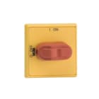 ABB - Mando con escudete OHYS1AH1 rojo amarillo