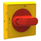 ABB - Mando con escudete OHYS2AJ1 rojo amarillo