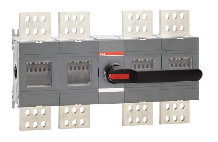 ABB - Interruptor seccionador OT2000E22P con mando frontal centrado