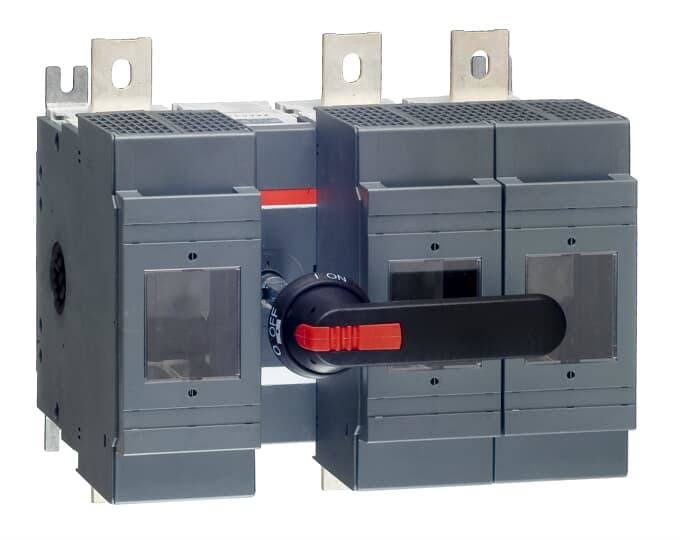 ABB - Interruptor fusible OS630D12P con mando frontal centrado