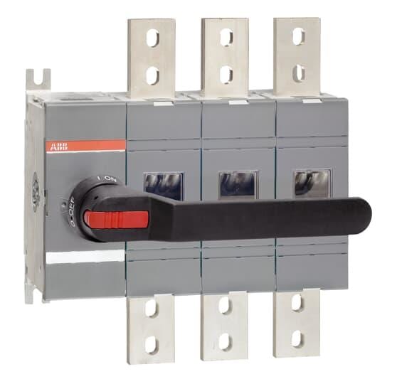 ABB - Interruptor seccionador OT1600E03P con mando frontal