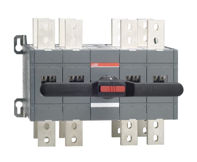 ABB - Interruptor conmutador OT1600E22CP con mando frontal centrado