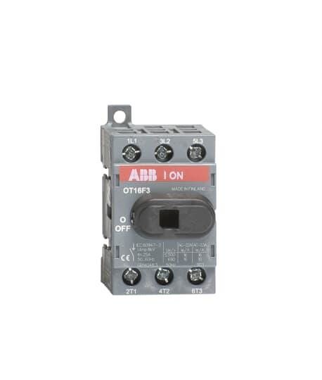 ABB - Interruptor seccionador OT16F3 3P 25A 16/16A/A