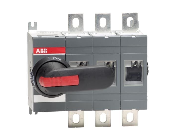 ABB - Seccionador OT 315E03-P 3P para mando plástico negro