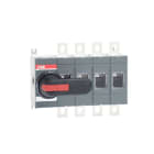 ABB - Seccionador OT 315E04-P 4P para mando plástico negro