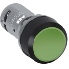 ABB - Pulsador compartimento rasante CP1-10G-01 verde opaco