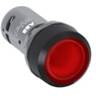 ABB - Pulsador rasante momentáneo CP1-13R-10 220V CA/CC rojo