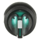 ABB - Selector M3SS1-11G luminoso corto 3 posiciones verde