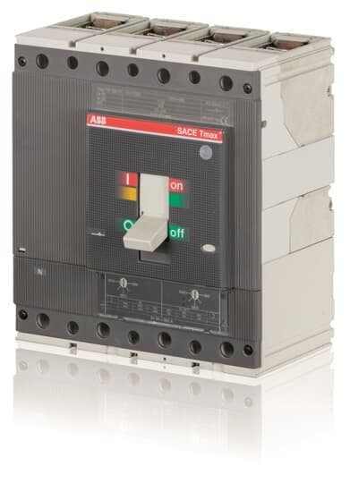 ABB - Interruptor automático en caja moldeada T5V 400/4 FF 1000V AC/CC TMD400-4000