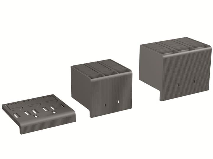 ABB - Cubrebornes bajo LTC 2x3P-XT4