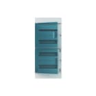 ABB - Caja empotrar MISTRAL41F 650 con 48 módulos 4 filas puerta transparente
