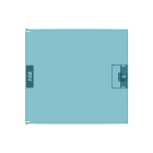 ABB - Puerta transparente MISTRAL41 filas 24/48 módulos