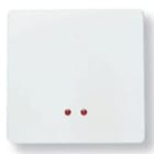NIESSEN - Interruptor bipolar con visor Stylo blanco alpino