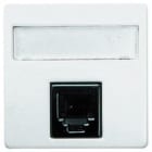 NIESSEN - Conector H RJ45 Cat5E 8 contactos UTP Stylo blanco alpino