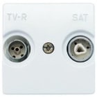 NIESSEN - Toma TV-R/SAT final Stylo blanco alpino