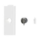 ABB - Cerradura MISTRAL con llave 41W blanca