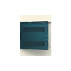 ABB - Caja superficie MISTRAL41W con 24 módulos 2 filas puerta transparente