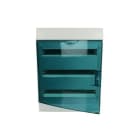 ABB - Caja superficie MISTRAL41W con 54 módulos 3 filas puerta transparente