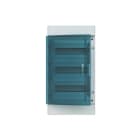 ABB - Caja de distribución con 36 módulos MISTRAL65 3 filas puerta transparente