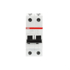 ABB - Interruptor magnetotérmico S202M-K 20A bipolar con 2 módulos