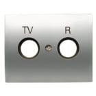 NIESSEN - TAPA TOMA TV-R OLAS TITANIO