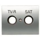 NIESSEN - TAPA TOMA TV-R/SAT OLAS TITANIO