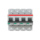 ABB - Interruptor automático S804S-C6 4P 6A curva C 50kA