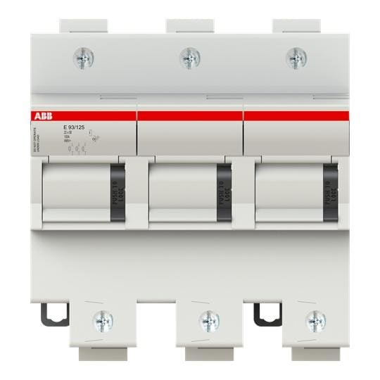 ABB - Base portafusible modular E93/125 125A 3P