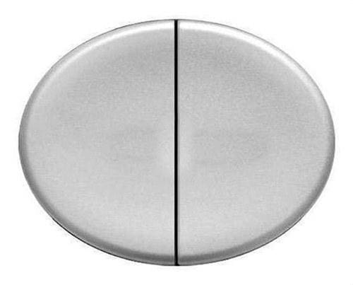 NIESSEN - Tecla doble interruptor conmutador Tacto blanco