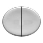 NIESSEN - Tecla doble interruptor conmutador Tacto blanco