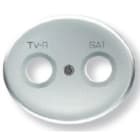 NIESSEN - TAPA TOMA TV-R/SAT TACTO PLATA
