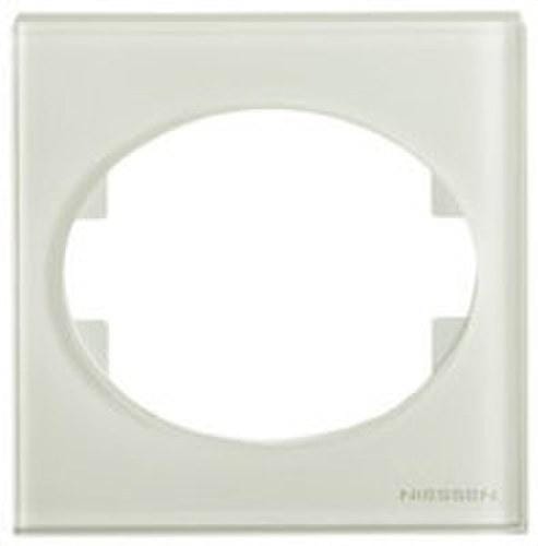 NIESSEN - MARCO 3 ELEMENTO VERTICAL TACTO CRISTAL BLANCO