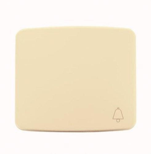 NIESSEN - Tecla pulsador con símbolo timbre Arco blanco marfil
