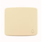 NIESSEN - Tecla pulsador con símbolo timbre Arco blanco marfil