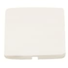 NIESSEN - Tapa salida cable/pulsador de tirador Arco blanco alpino