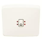 NIESSEN - Tecla interruptor tarjeta Arco blanco alpino