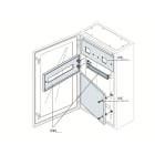 ABB - Panel ciego 370x800 SR gris
