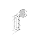 ABB - Puerta ciega columna externa 2000x200mm