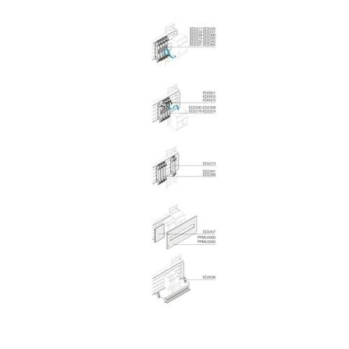 ABB - Base L2 arriba COMPACT/UNIFIX-H 63A