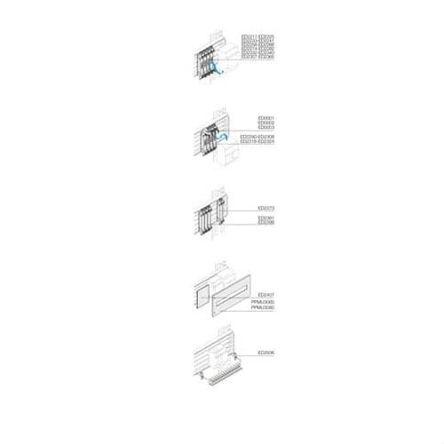 ABB - Juego conexiones UNIFIX-L L1 100A (10u)