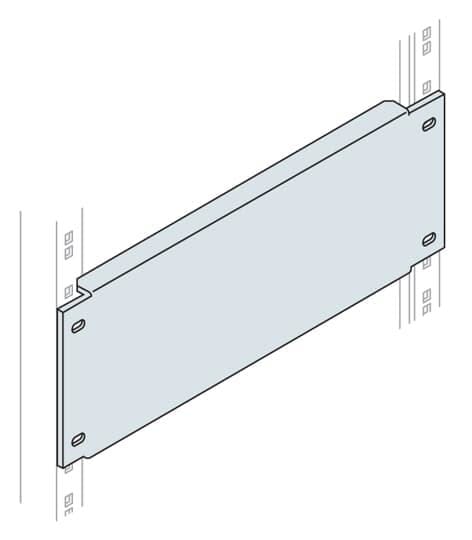 ABB - Panel chapa IS2 RAL 7035 RACK 19" 6HE