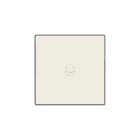 NIESSEN - Tecla interruptor tarjeta Sky blanco