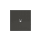 NIESSEN - Tecla interruptor tarjeta Sky Niessen negro soft