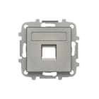 NIESSEN - Tapa 1 conector con persiana Sky Aluminio