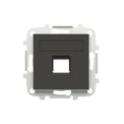 NIESSEN - Tapa 1 conector con persiana Sky negro soft