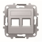 NIESSEN - Tapa 2 conectores con persiana SKY AI