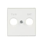 NIESSEN - Tapa toma TV+R/SAT SKY blanco