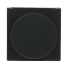 NIESSEN - Tapa+botón regulador giratorio Sky Niessen negro soft