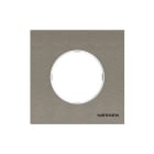 NIESSEN - Marco de 1 elemento Skymoon acero inoxidable